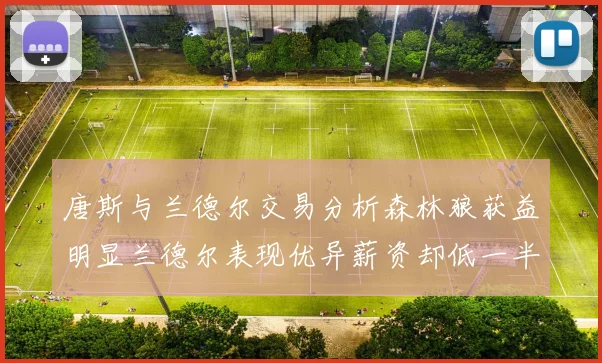 唐斯与兰德尔交易分析森林狼获益明显兰德尔表现优异薪资却低一半